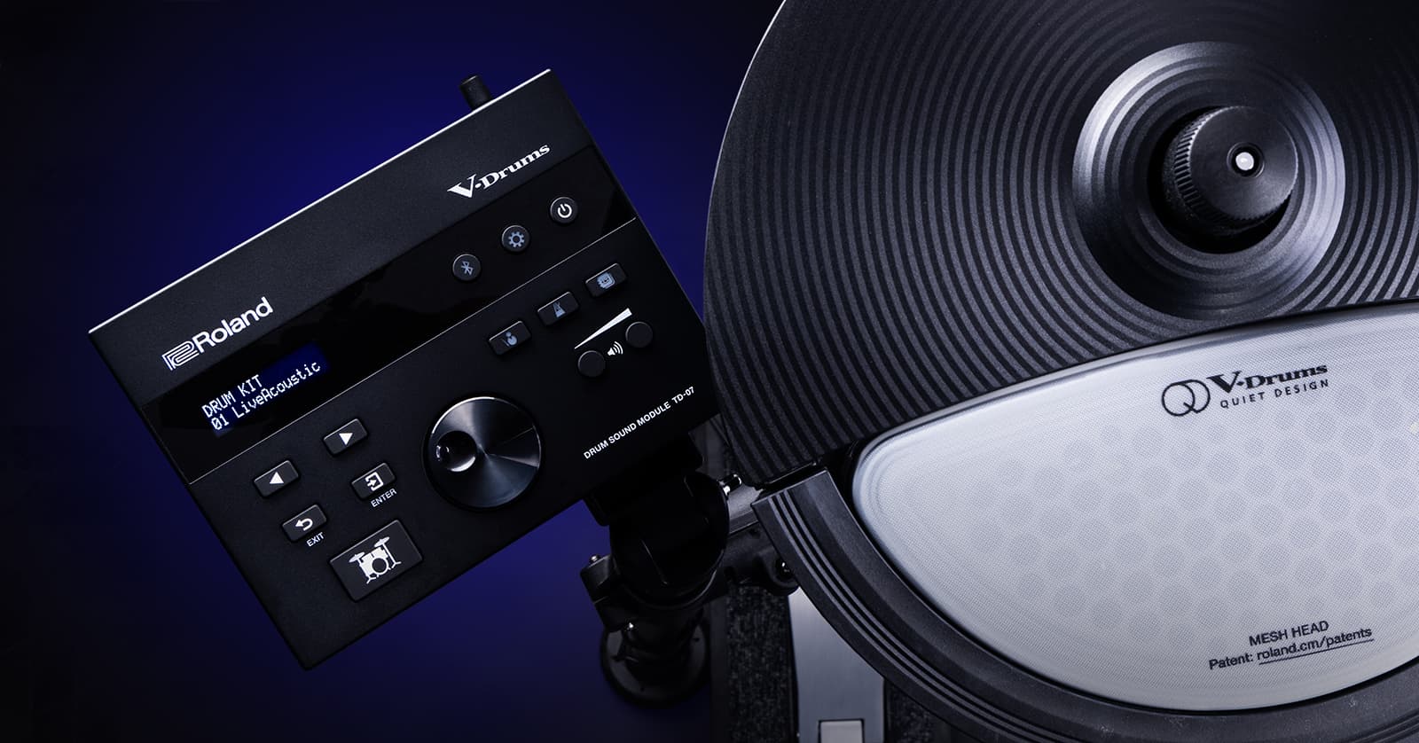 Roland TD-07 Electronic Drum Kit