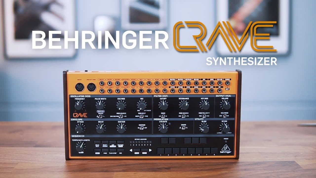 Behringer Crave Analog Synthesizer thumbnail 2