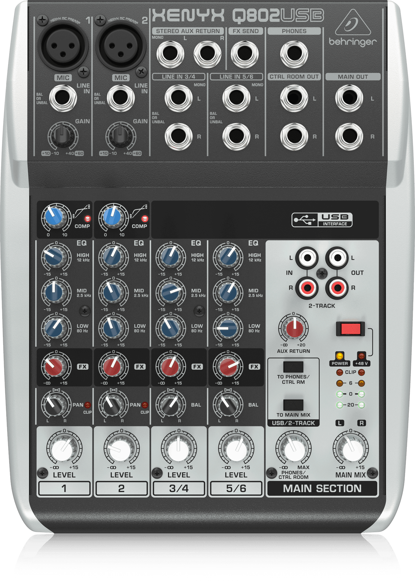 Behringer Xenyx Q802USB Mixer - image 1