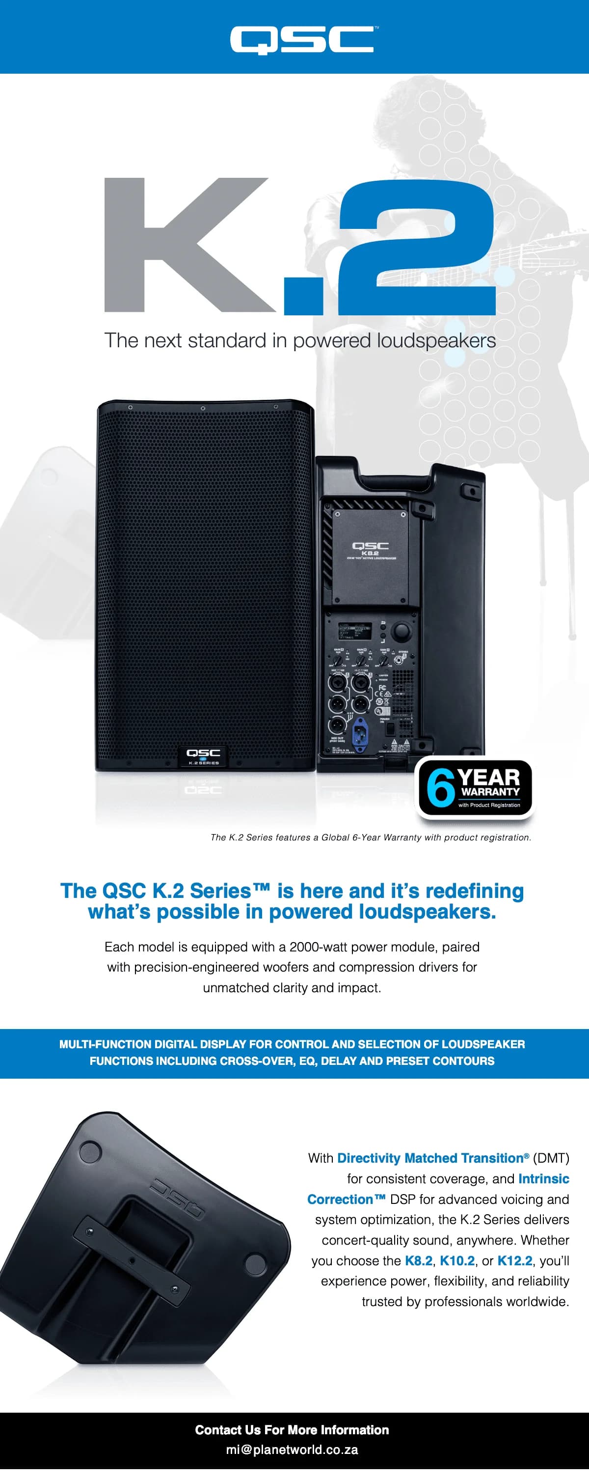 QSC Powered Speaker thumbnail 2