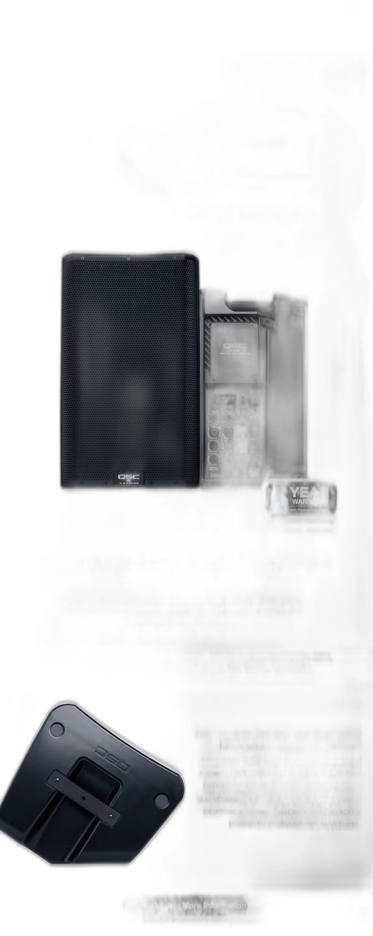 QSC Powered Speaker - image 1