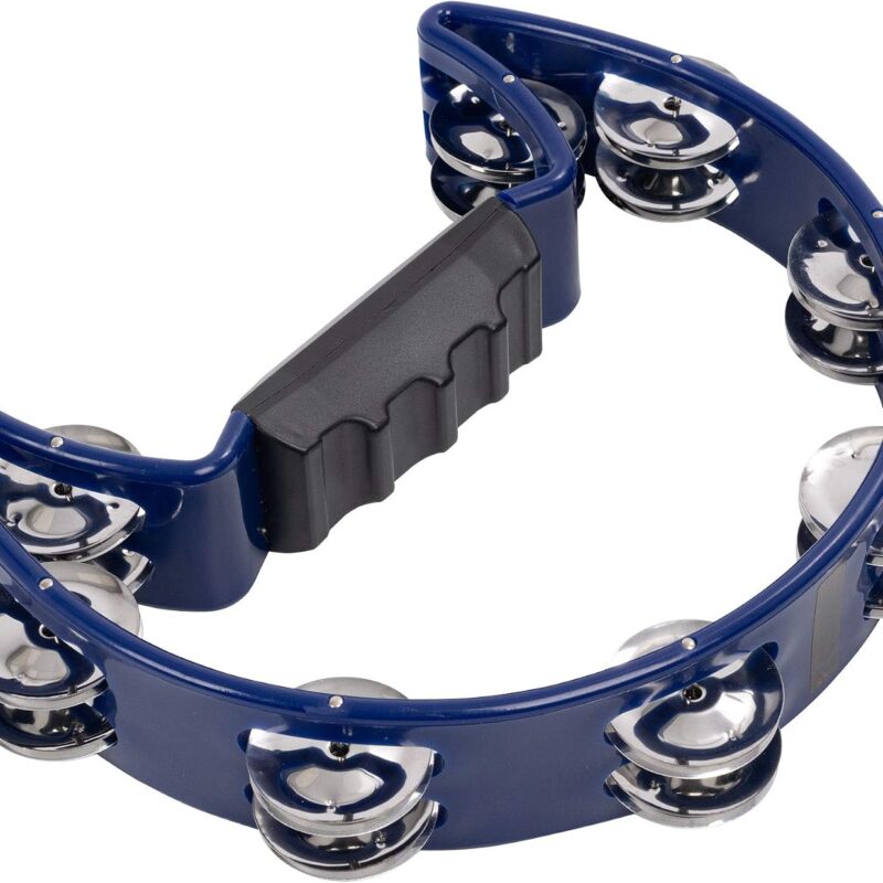 DB Percussion DTB02 Half Moon Tambourine - Blue