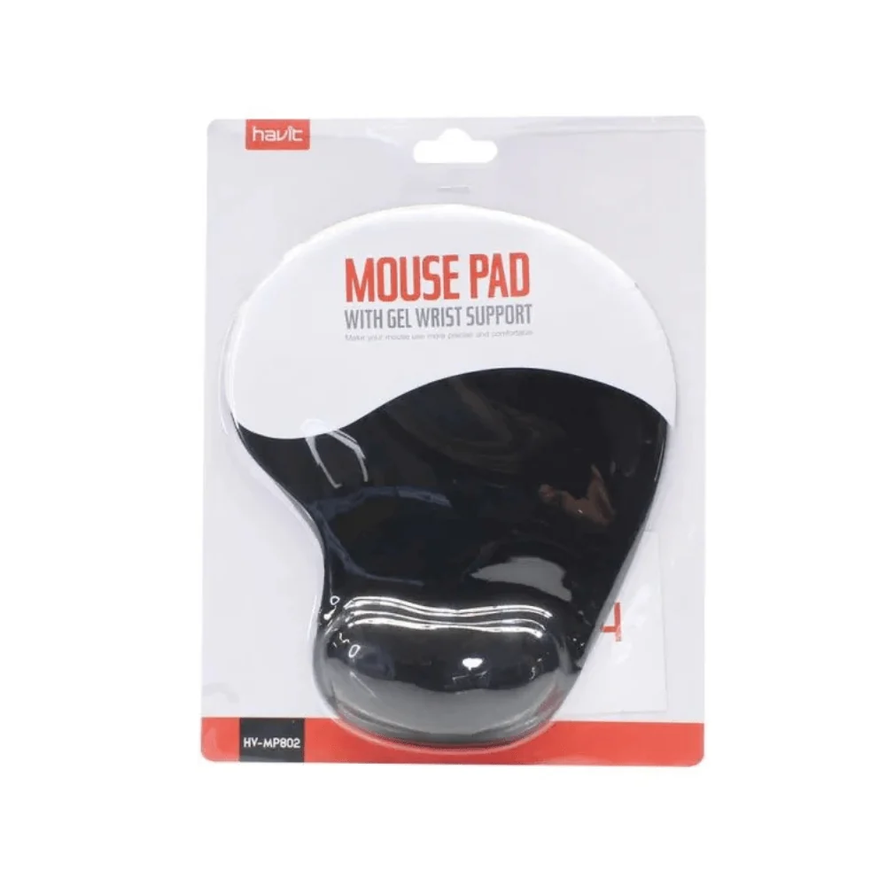 HAVIT HV-MP802 Computer Gaming Mouse Pad with Wrist Rest (Black)