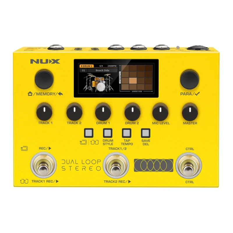 NUX NML3DLS Dual Loop Stereo Looper Pedal