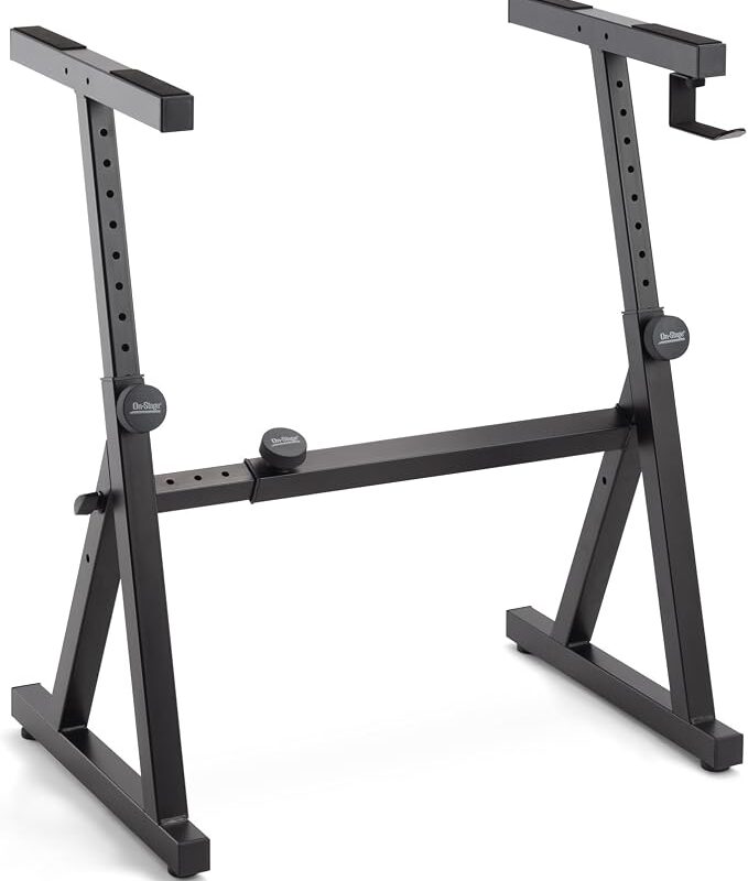 On-Stage KS1355 Single Tier Z Keyboard Stand