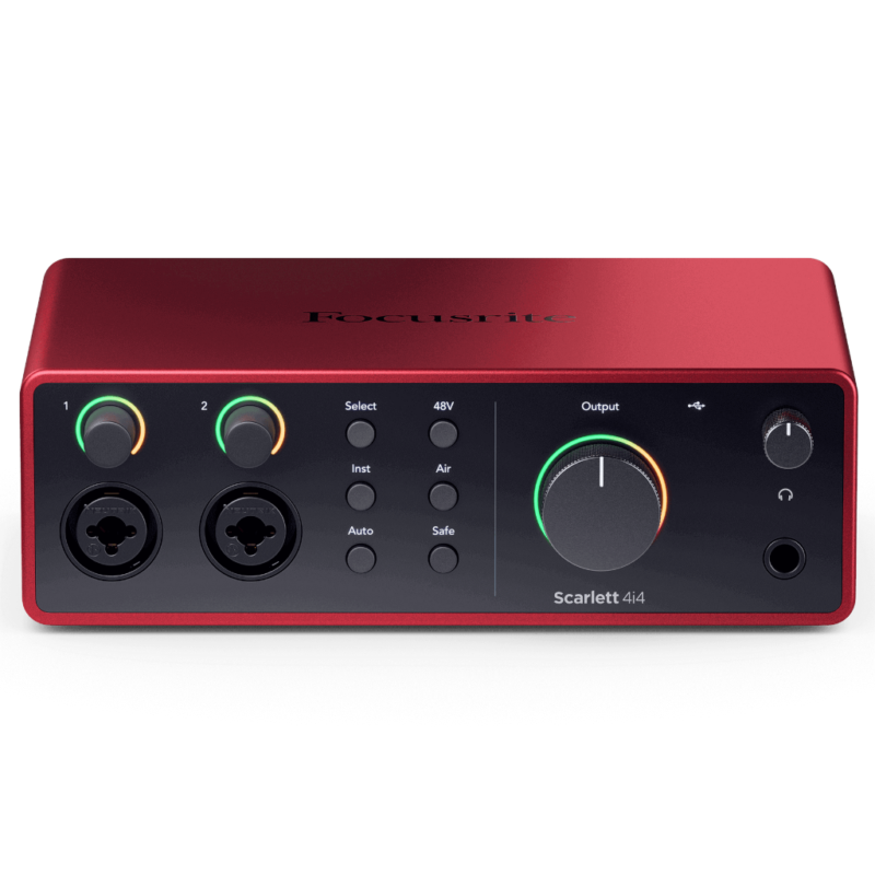 Focusrite Scarlett 4i4 4th Gen USB Audio Interface