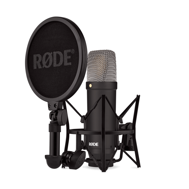 RODE NT1 Signature Series Studio Condenser Microphone – Black