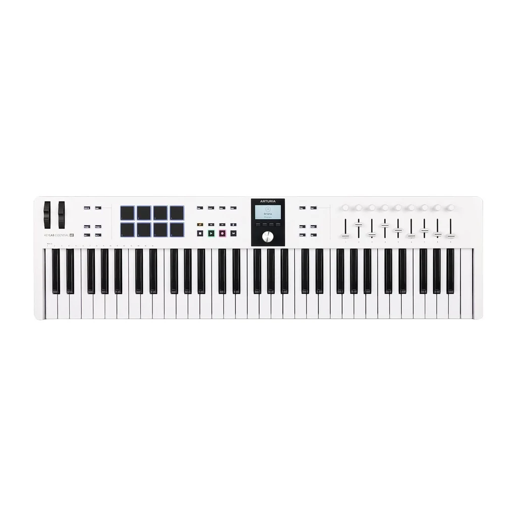 Arturia Essential 61 Mk3 White
