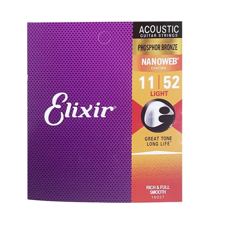 Elixir Acoustic 8020 Nw Custlt 11-52 3 Pack