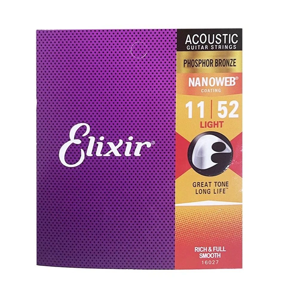 Elixir Acoustic 8020 Nw Custlt 11-52 3 Pack