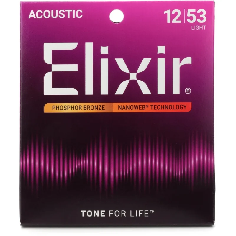 Elixir Acoustic 8020 Nw Lt 012-53 Set