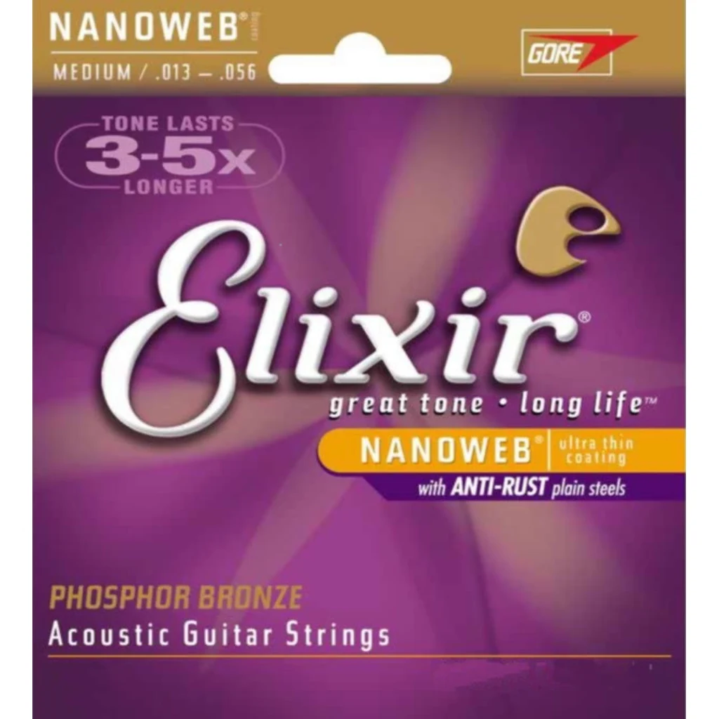 Elixir Acoustic Phos Nw Lt 12-53 3 Pack