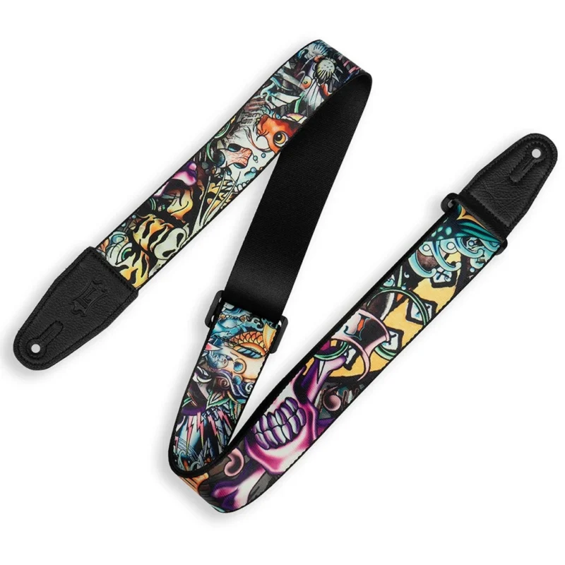 Levy'S 2  Poly Strap With Jack Guard Red