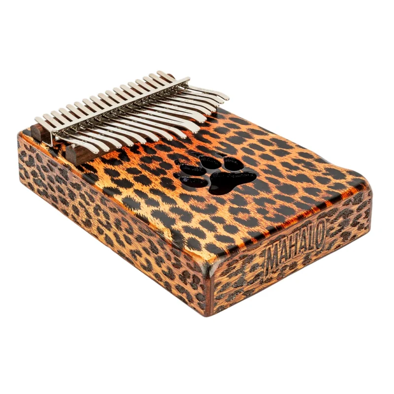 Mahalo 17 Key Kalimba Cheetah