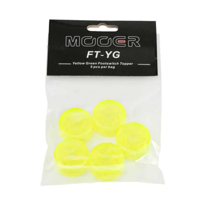 Mooer Footswitch Topper Yellow Green
