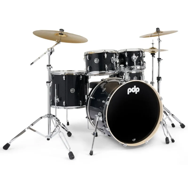 Pdp Mainstage 5Pce Black Spark Hw+ Paist