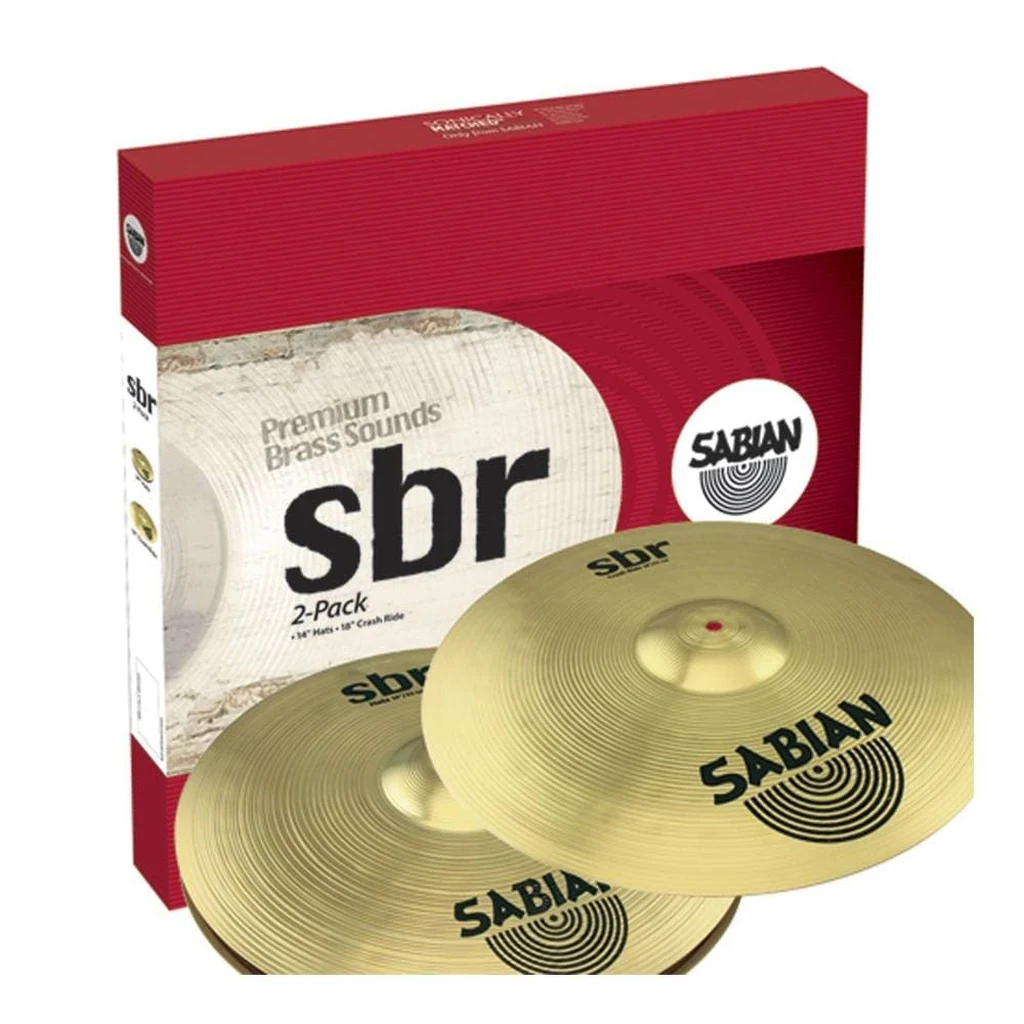 Sabian Sbr Two Pack 14  Hats 18  Crash