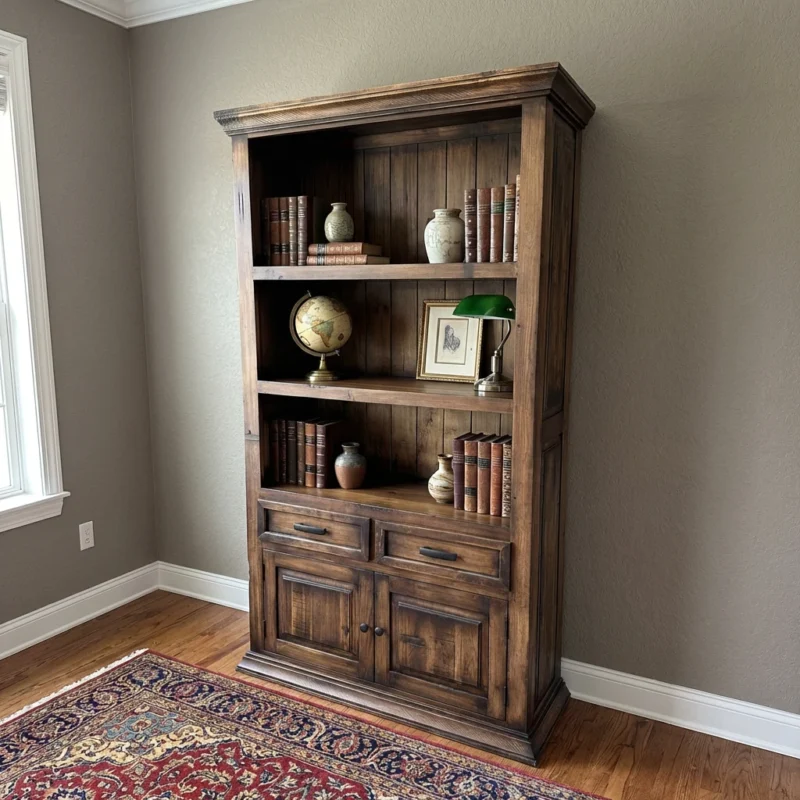 Santa Fe Classic Wood Case Flat Top