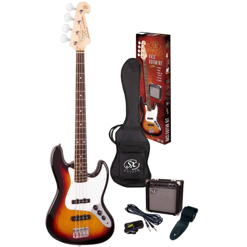 Sx Jazz Bass 4Str 3Ts