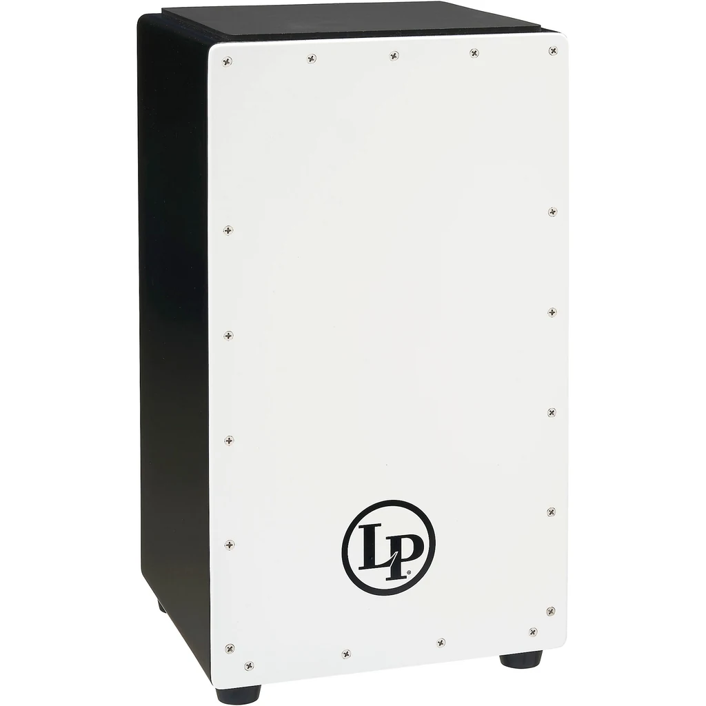 Lp Prism Cajon White Snare With Pad