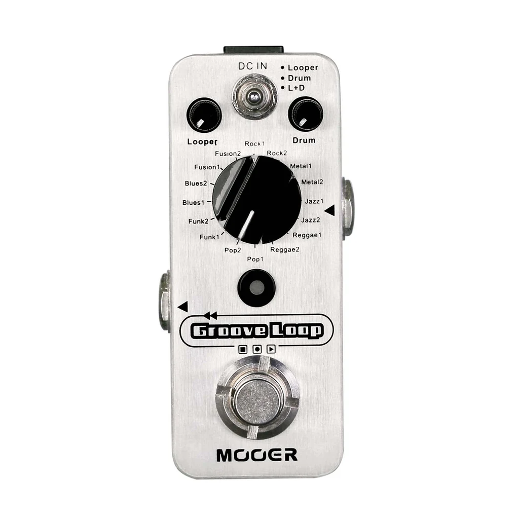 Mooer Drum Machine Looper Pedal