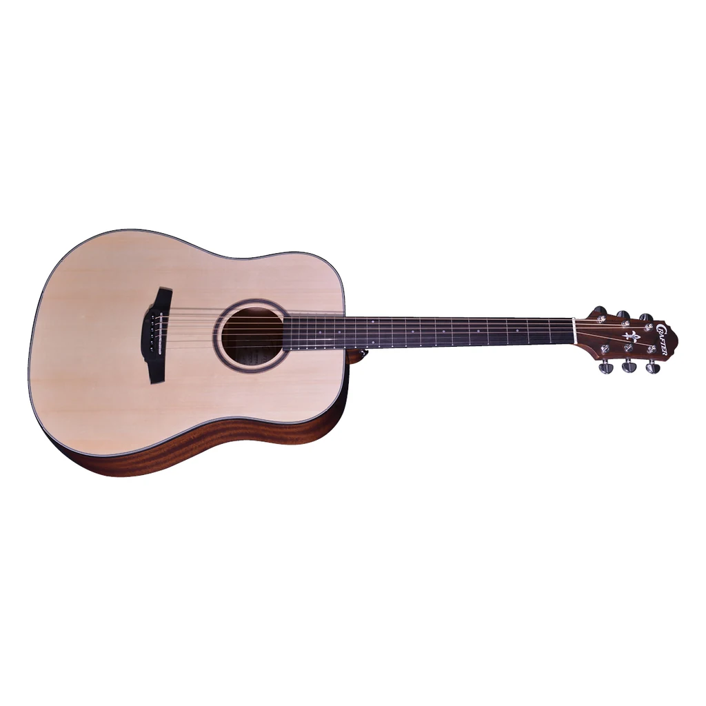 Crafter Acoustic Guitar Hd100 Cutaway + Pickup