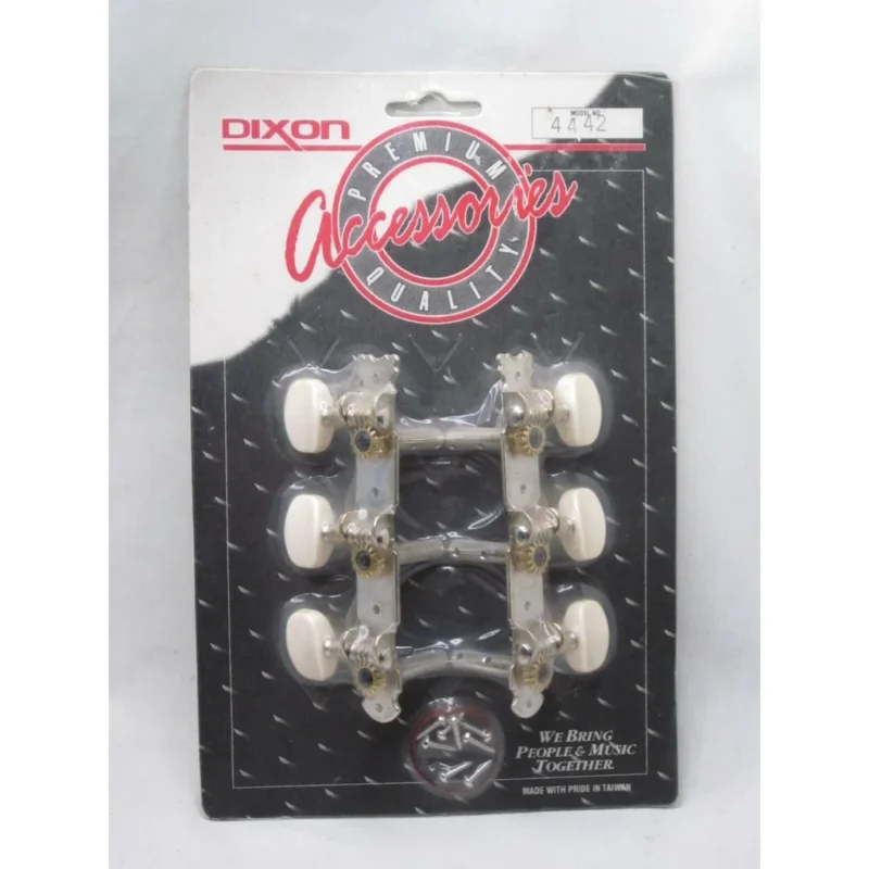 Dixon Electric Guitar Machine Heads Nickel