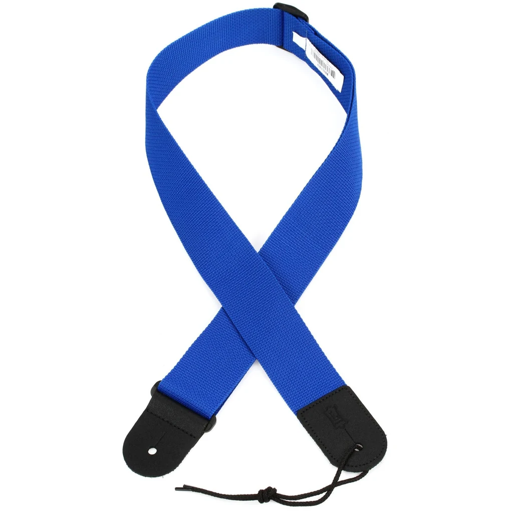 Levy'S 2  Poly Guitar Strap Royal Blue