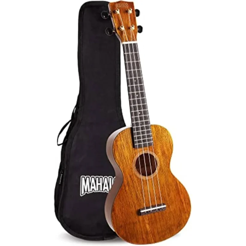 Mahalo Concert Ukulele Brown With Pickup