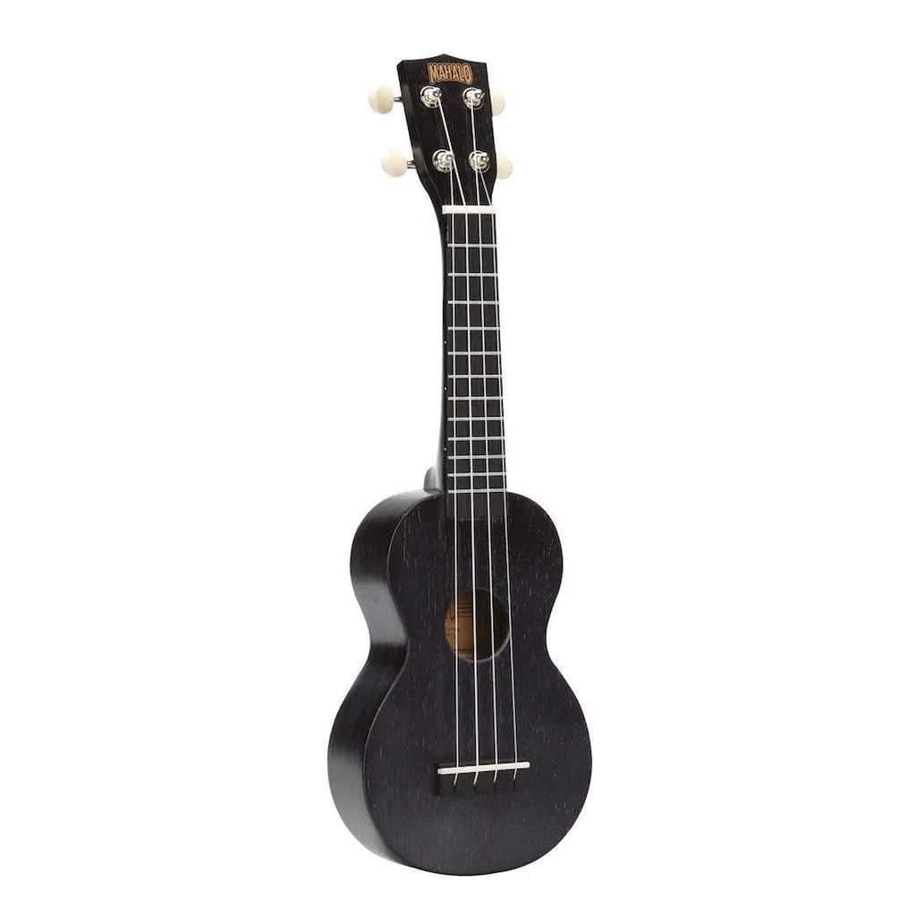 Mahalo Soprano Ukulele Trans Black