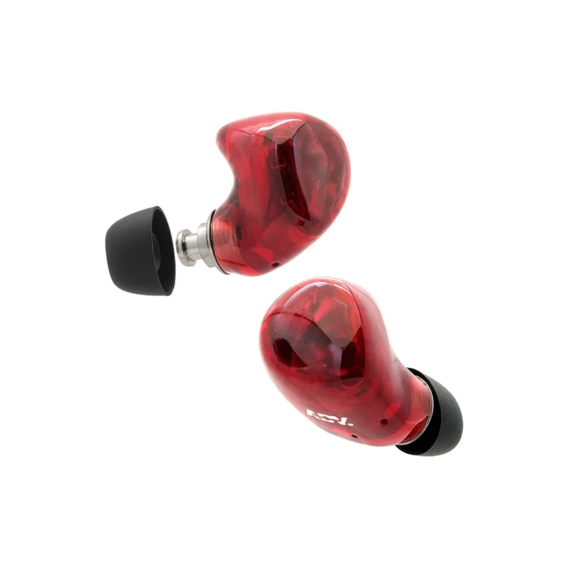 Adv Sound Silicone Unibody Earbuds Red