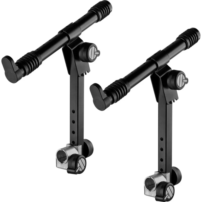 Quik Lok Adjustable Dual Microphone Holder