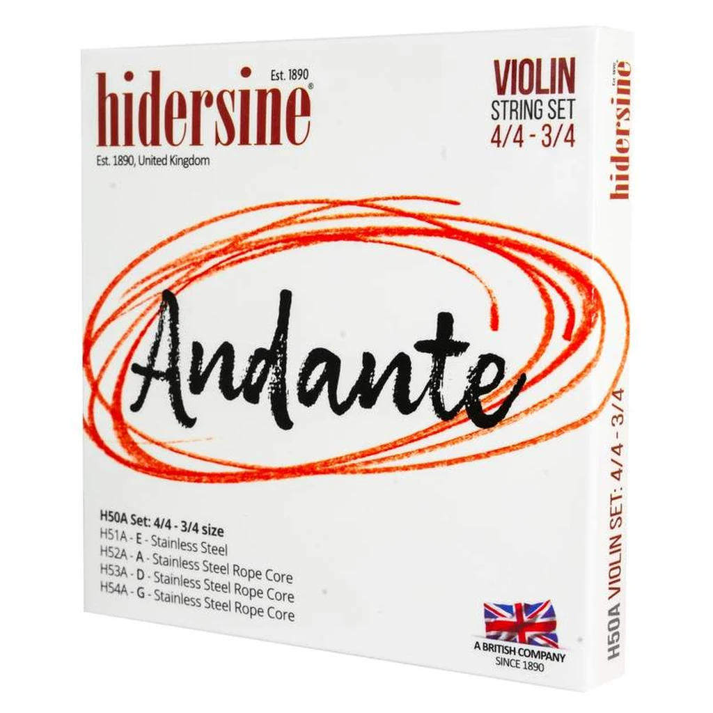 Hidersine 1/2 Violin String Set