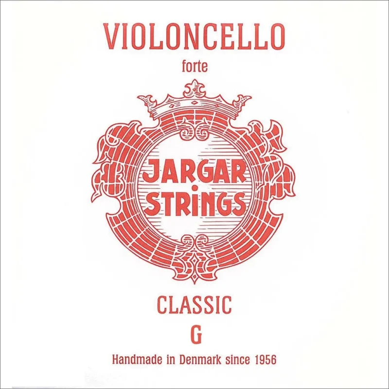 Jargar Cello G String Silver Red Forte
