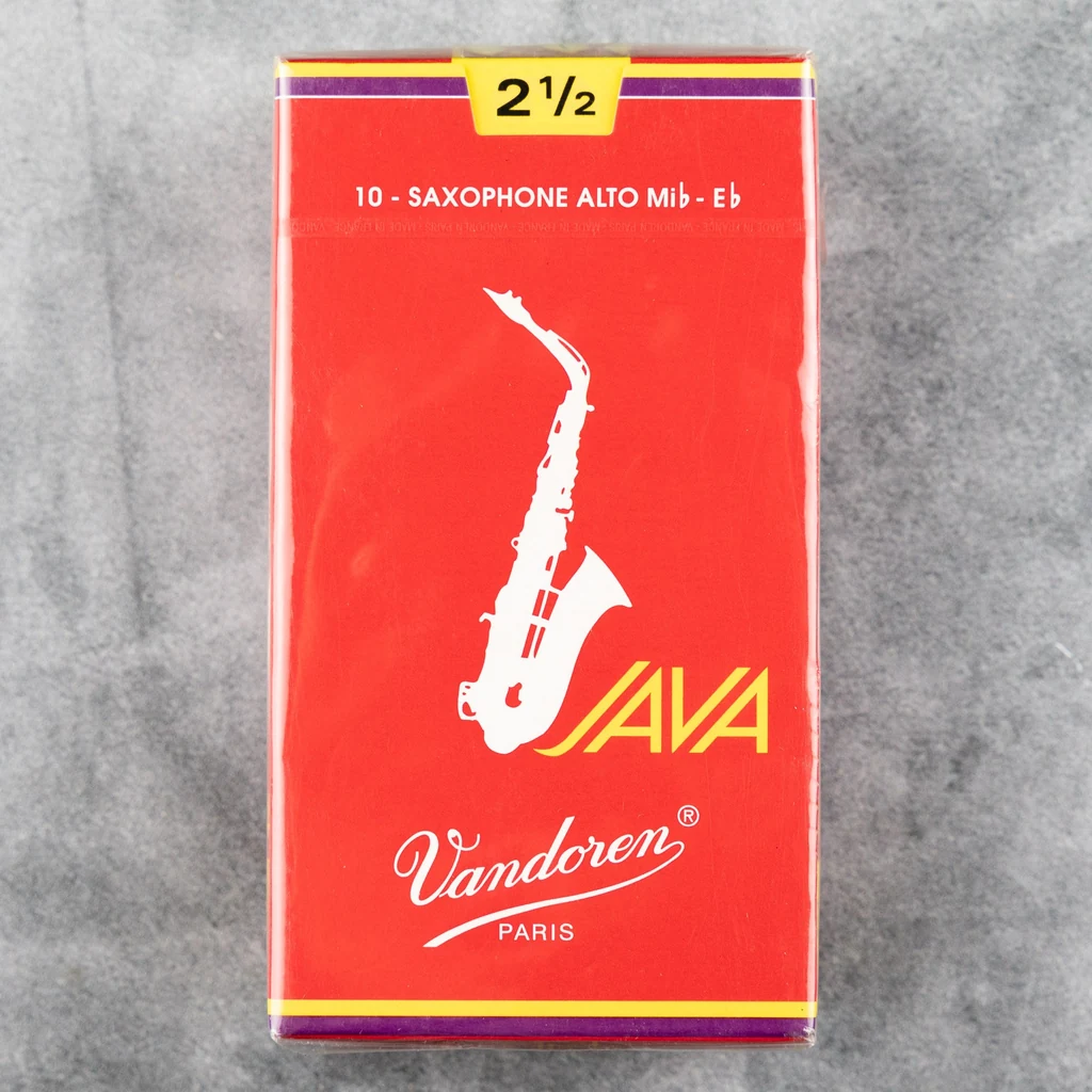 Vandoren Alto Java Red Cut 2.5 Reeds
