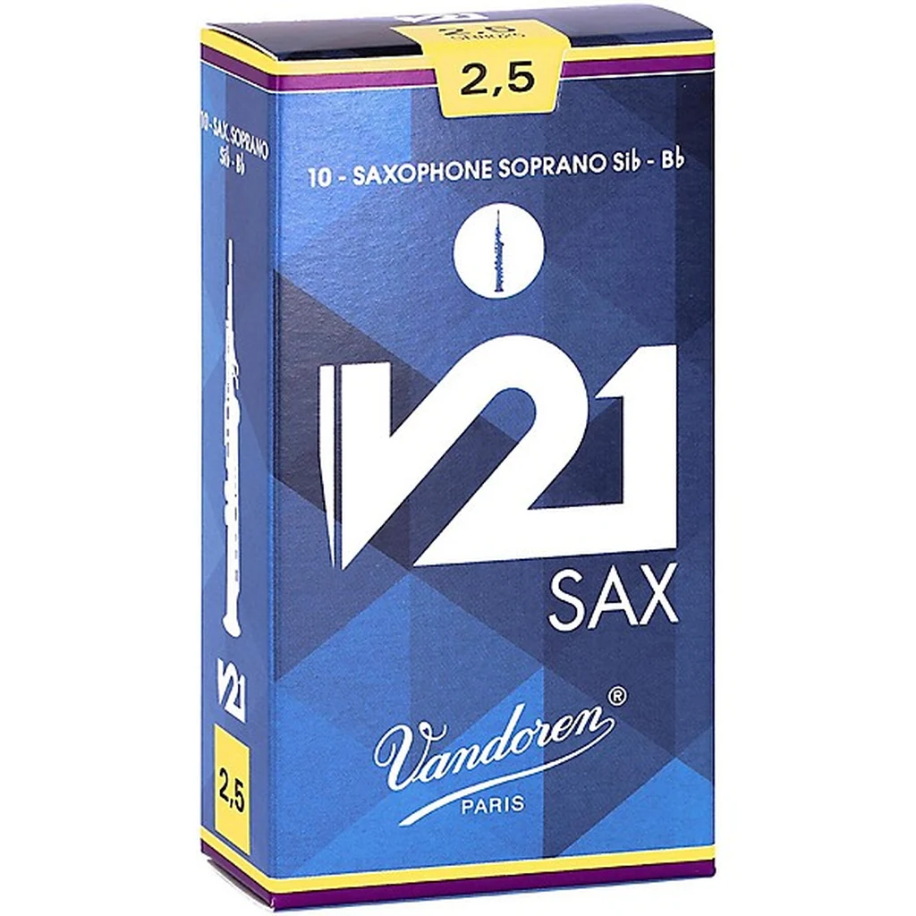 Vandoren Soprano V21 Reeds 2.5